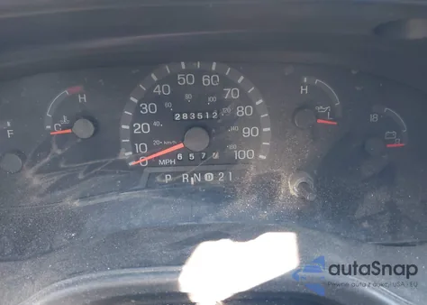 2002 Ford E-150 Commercial/Recreational z USA, uszkodzony, nr VIN 1FTRE14252HA83147